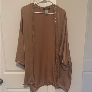 Women's Blush Sequin Top